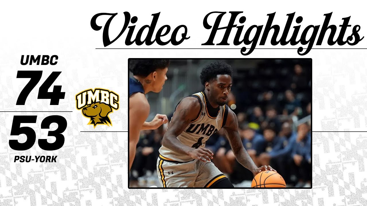 UMBC Men's Basketball vs Penn State-York | 11/4/25