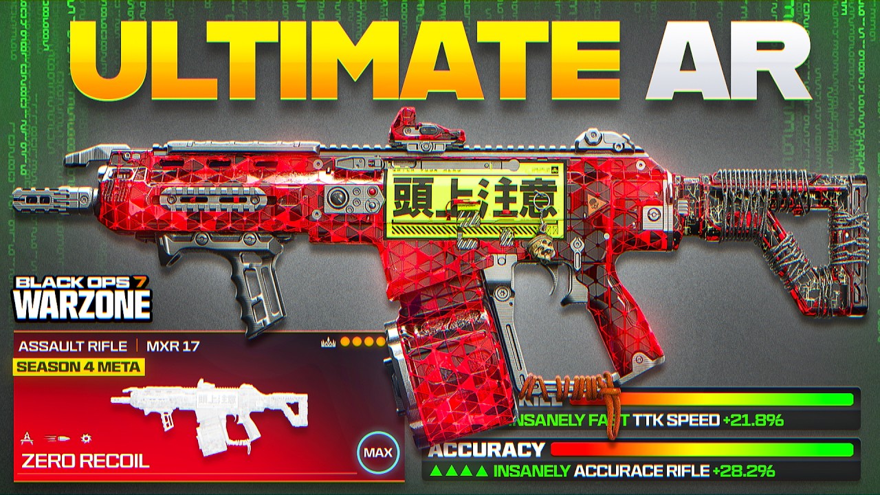 NOW the #1 BEST AR META LOADOUT in Warzone BO7! (Best Assault Rifle Class Setup for Warzone)