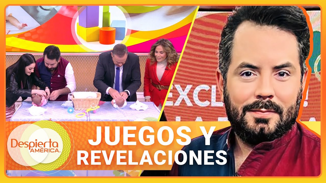 José Eduardo Derbez y su familia felices por el bebé | Despierta América | Hoy | 30 de enero