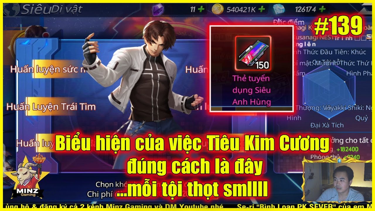 ღ Quyền Vương Chiến x7game #139 | Biểu hiện của việc Tiêu Kim Cương đúng cách là đây...mỗi tội thọt💀