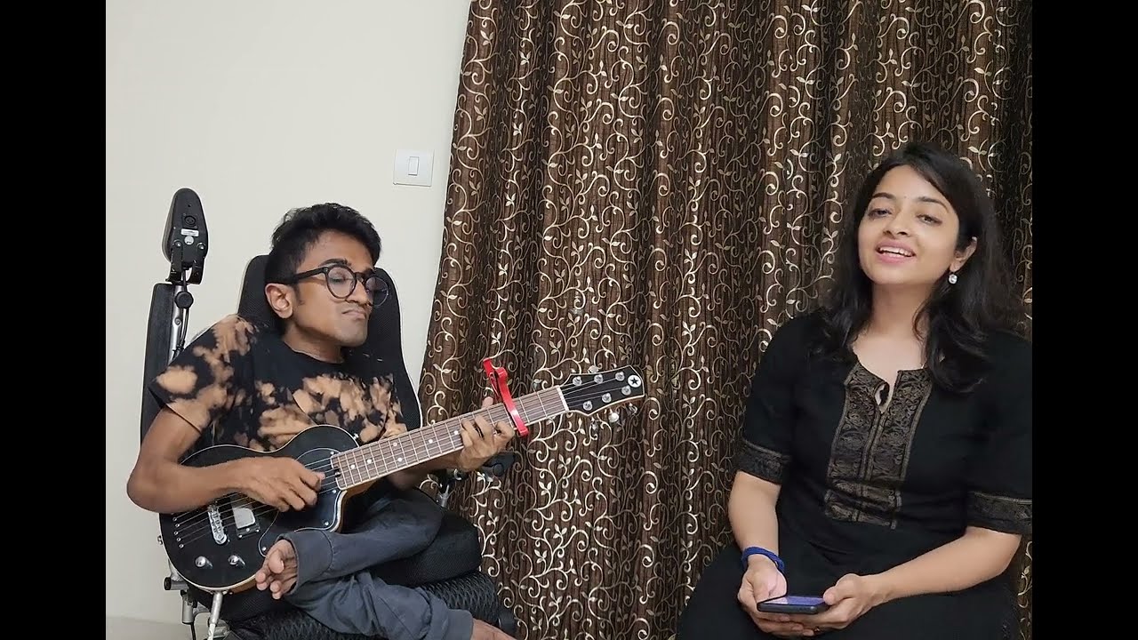 Lag ja gale guitar cover ft. Chitra CL