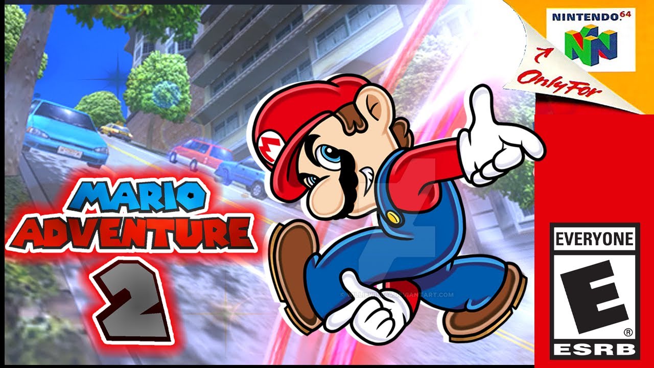 Mario Adventure 2 FULL DEMO Gameplay Walkthrough | Hack of Super Mario 64 [N64] ParallelN64