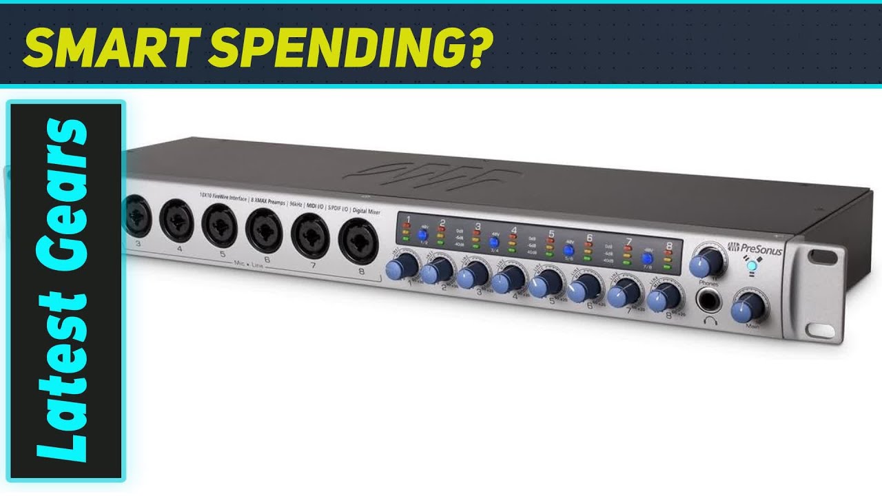 Проект PreSonus FireStudio: мощный инструмент звукозаписи