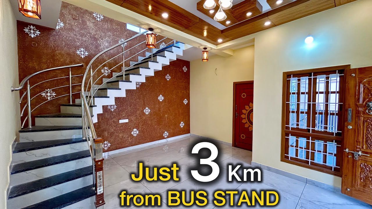 Bus Stand அ௫கில் 3BHK வீடு விற்பனைக்கு🔥🔥 1850sqft Duplex House | Epi-1205