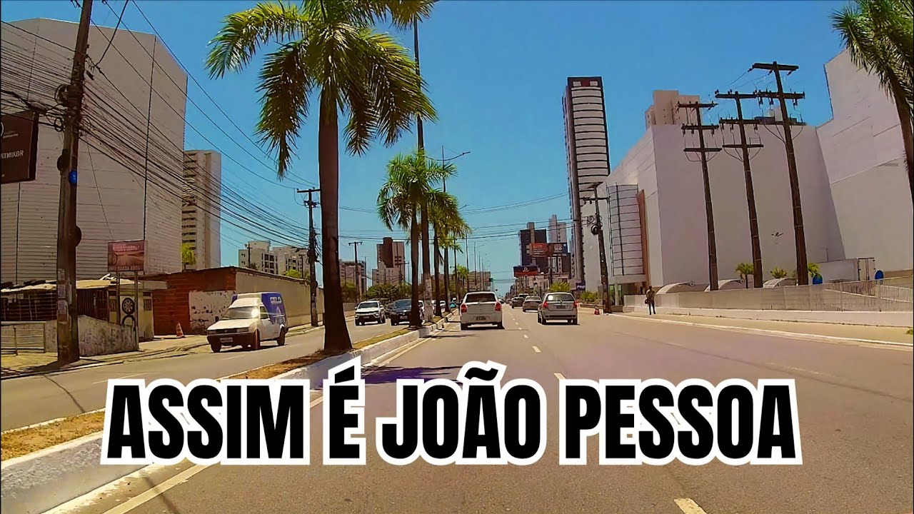 Um Passeio de Carro Pelos Bairros de Cabo Branco, Tambaú e Manaira em João Pessoa