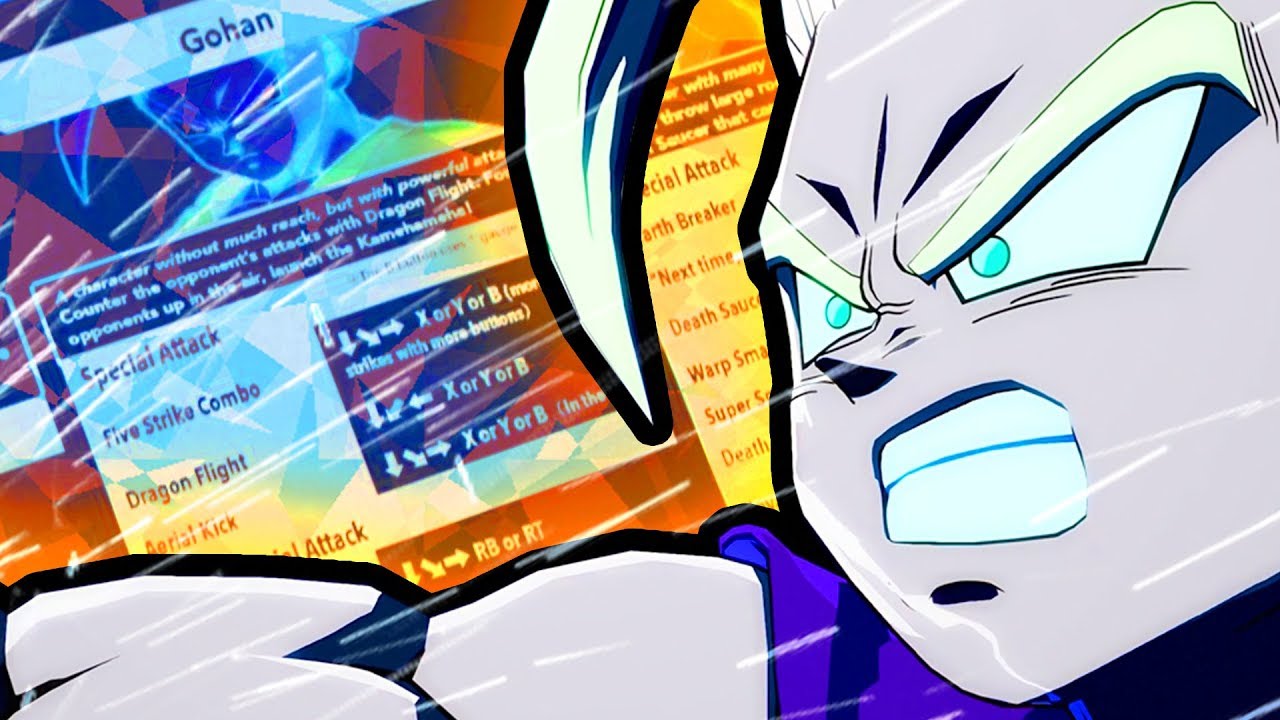 Разбор юного Гохана — советы и рекомендации Dragon Ball FighterZ