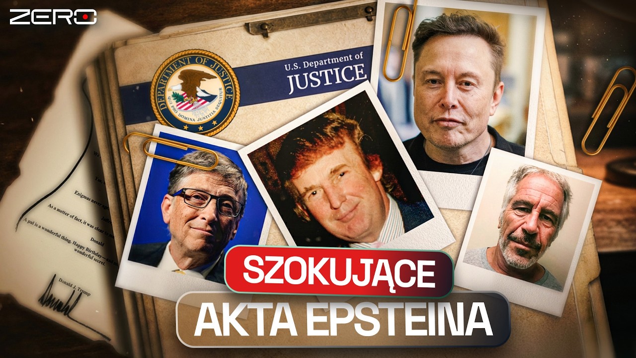 NOWE AKTA EPSTEINA - TRUMP, MUSK, GATES - DOKUMENTY, ZDJĘCIA, FILMY