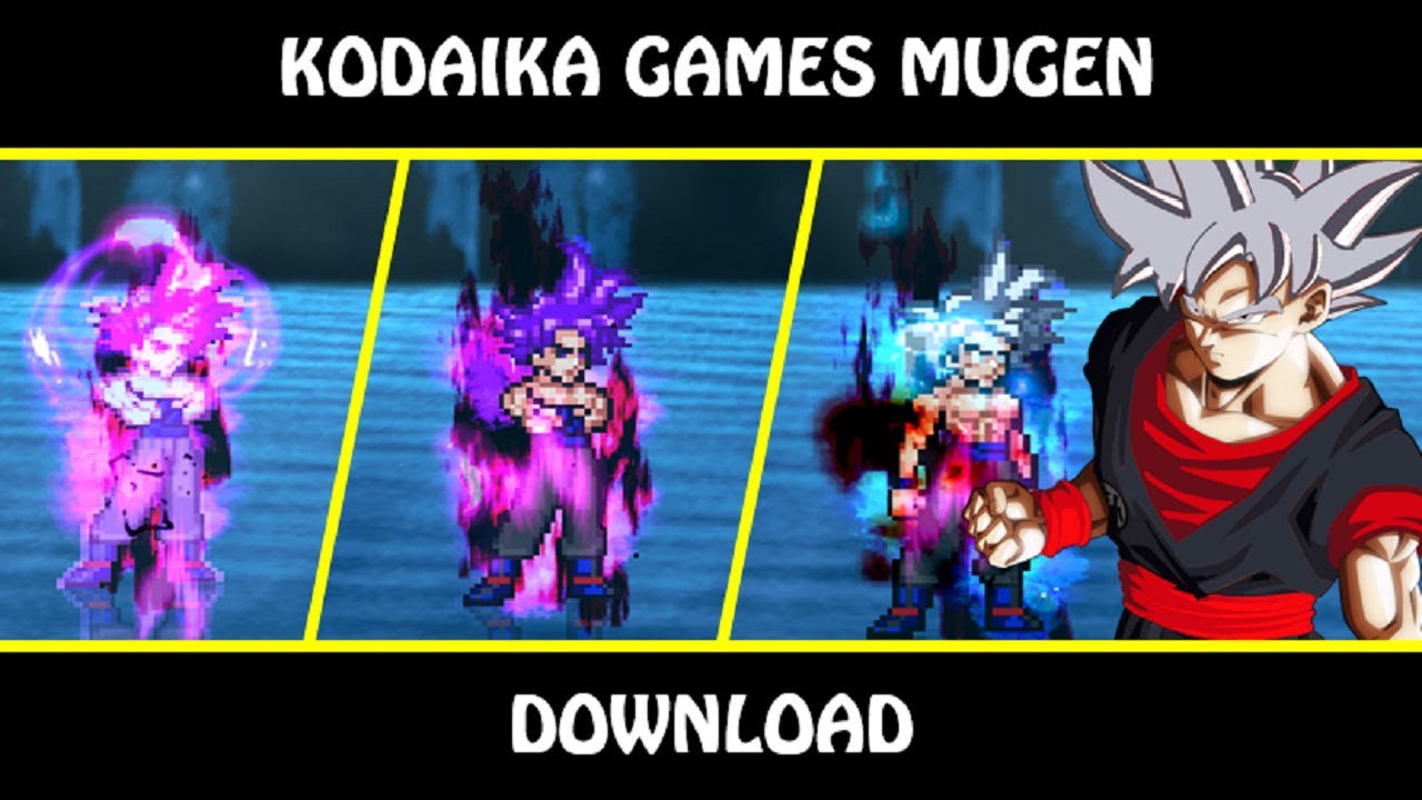 All Goku 1000 Year Old Transformations - MUGEN