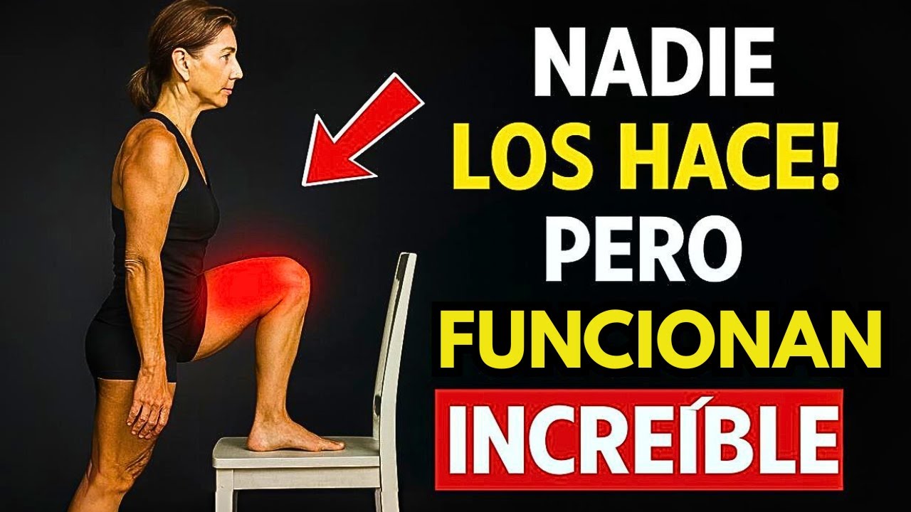 3 MOVIMIENTOS que Necesitas para RECUPERAR la FUERZA en las PIERNAS Después de los 50 Años