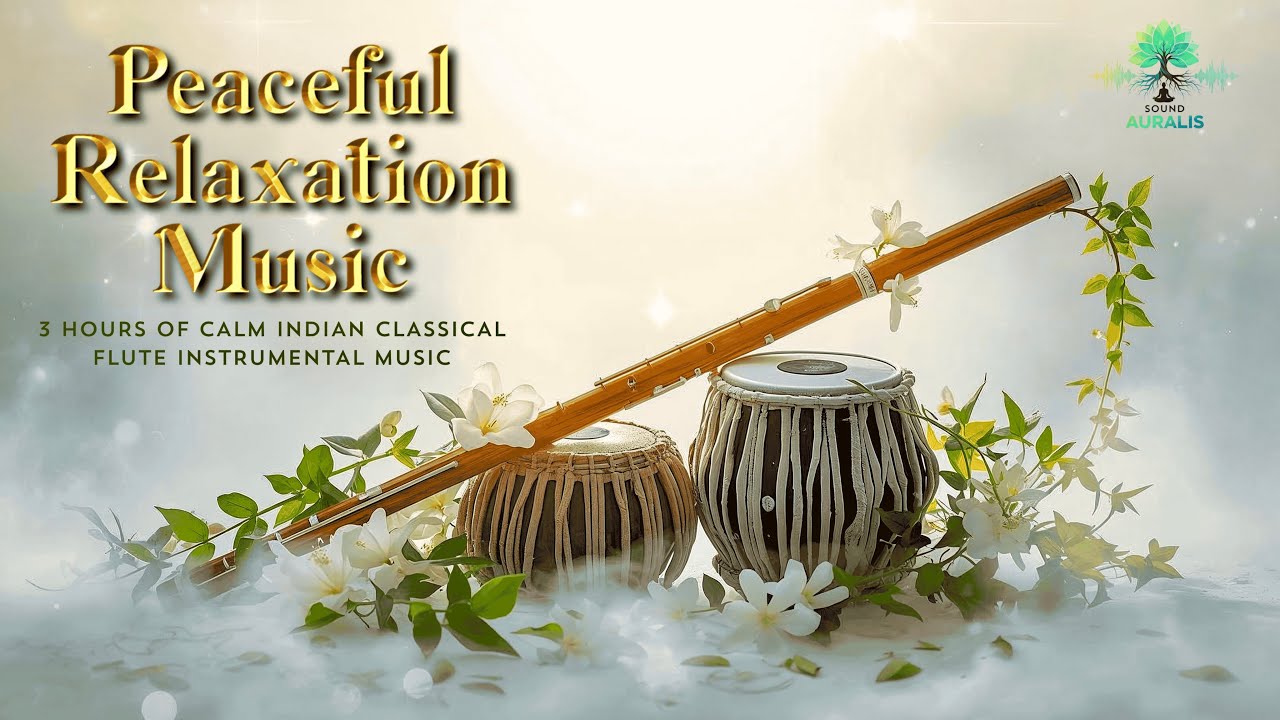 3 Hours Indian Classical Peaceful Relaxation Instrumental Music | Calm Meditation & Mindful Healing