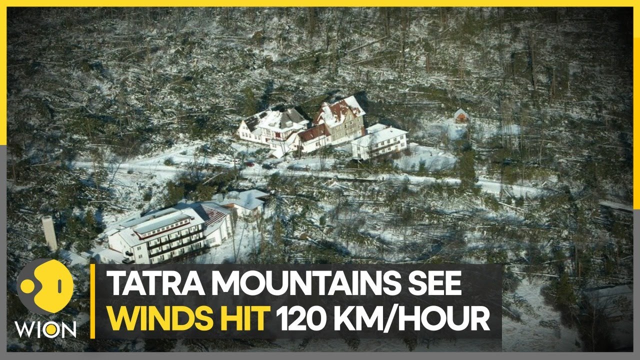 Heavy snowfall disrupts Slovakia | WION Climate Tracker | World Latest English News | WION