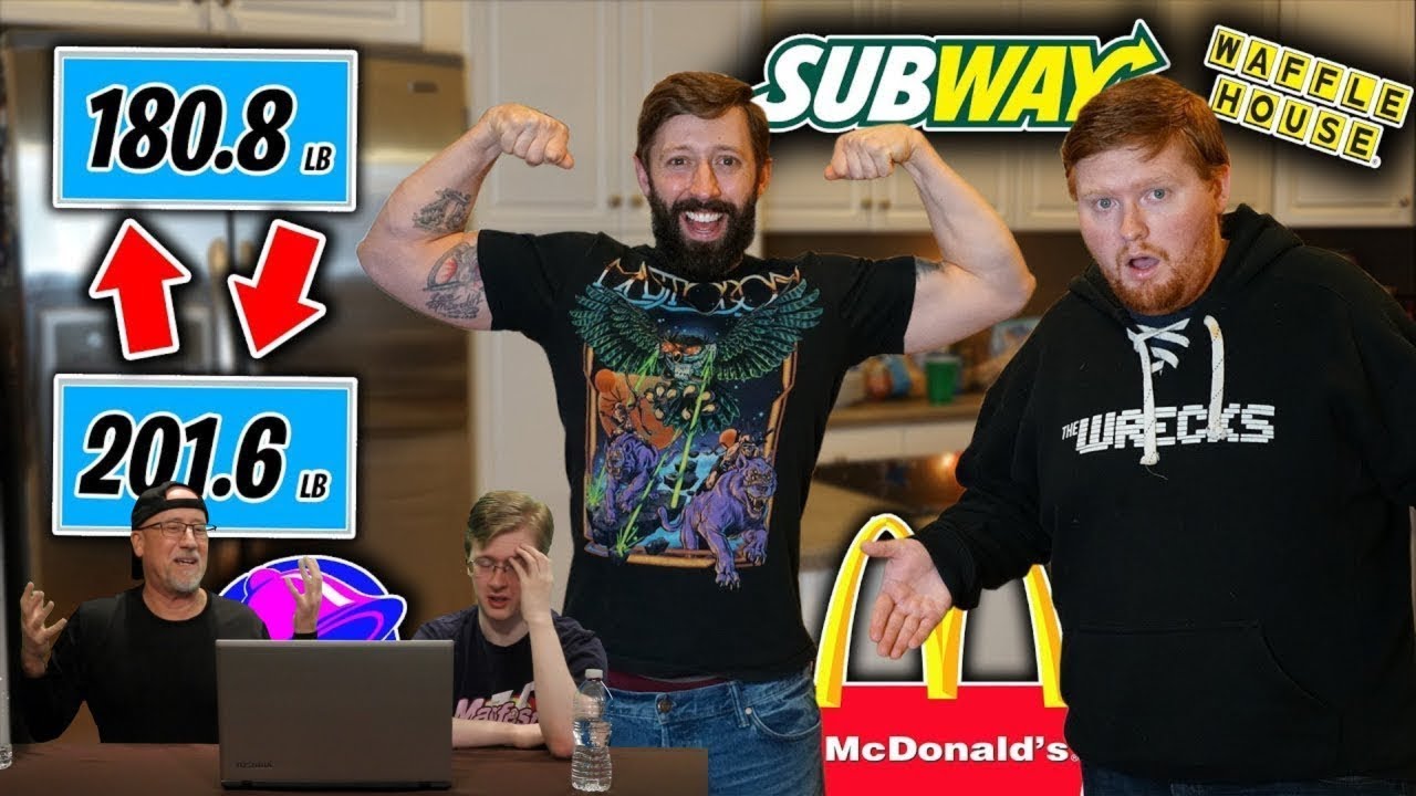 'Who can GAIN or LOSE the MOST WEIGHT Challenge (ft. Mcjuggernuggets & Kidbehindacamera)' Reaction!