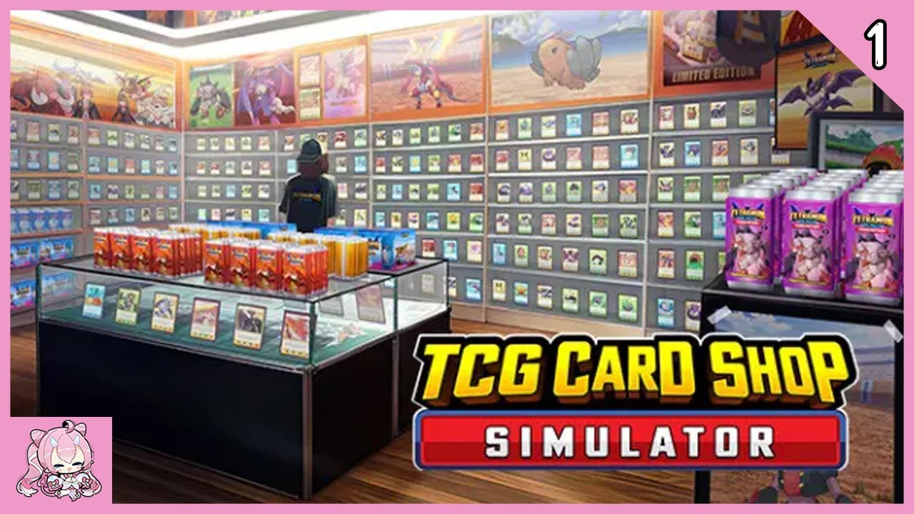 Chibidoki Livestream | TCG Card Shop SImulator