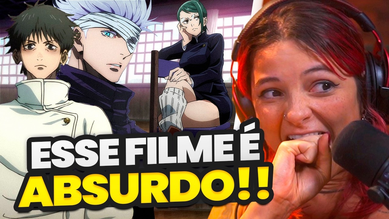 JUJUTSU KAISEN ZERO É O MELHOR FILME DE ANIME QUE EU JA VI!