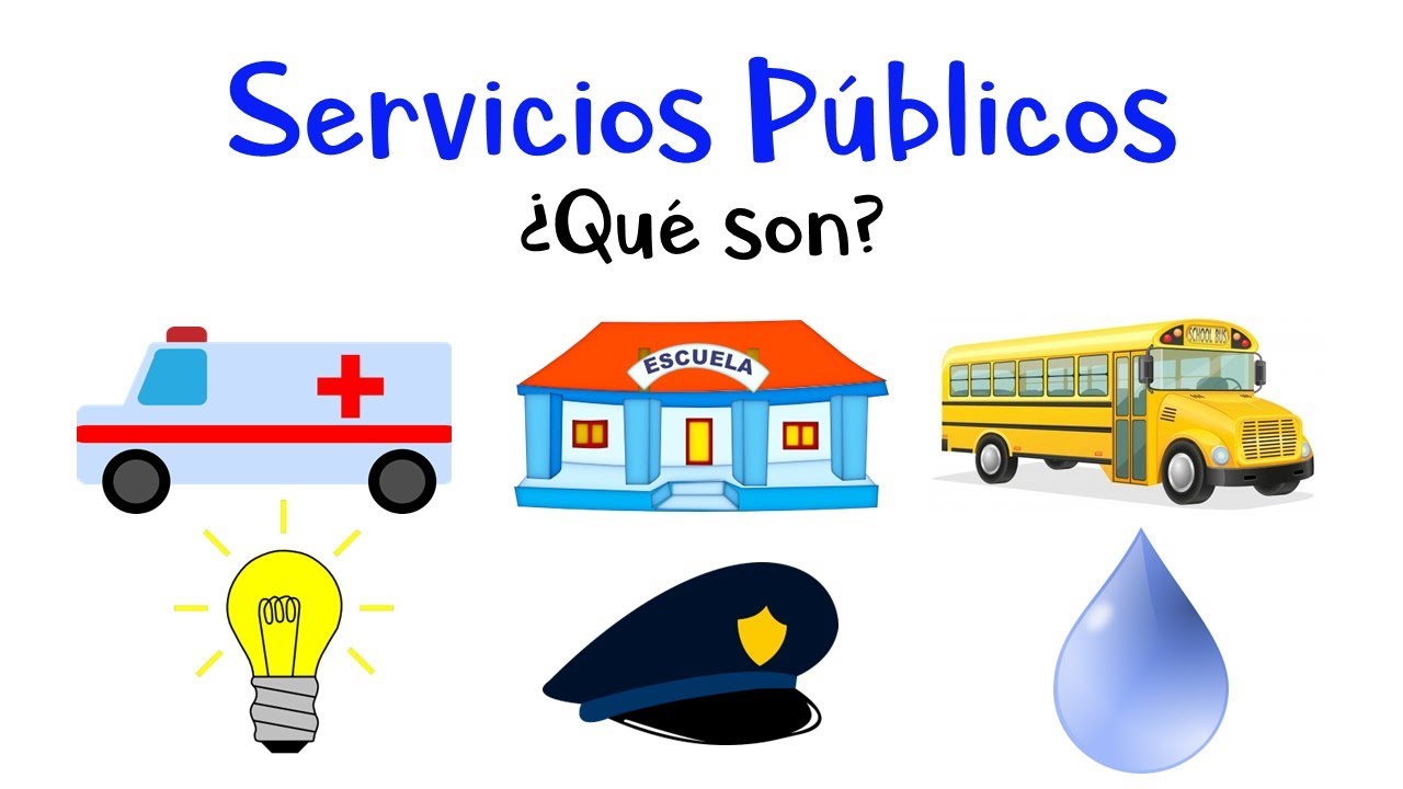 🚗 &iquest;Qu&eacute; son los Servicios P&uacute;blicos? 💡 DEFINICI&Oacute;N Y EJEMPLOS. [F&aacute;cil y R&aacute;pido]