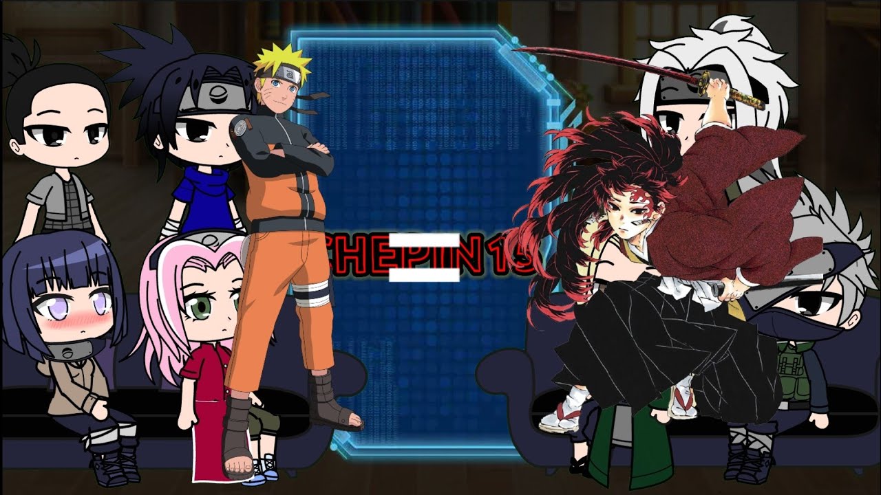 friends and sensei react to naruto as yoriichi / naruto es yoriichi ING/ESP chepin15