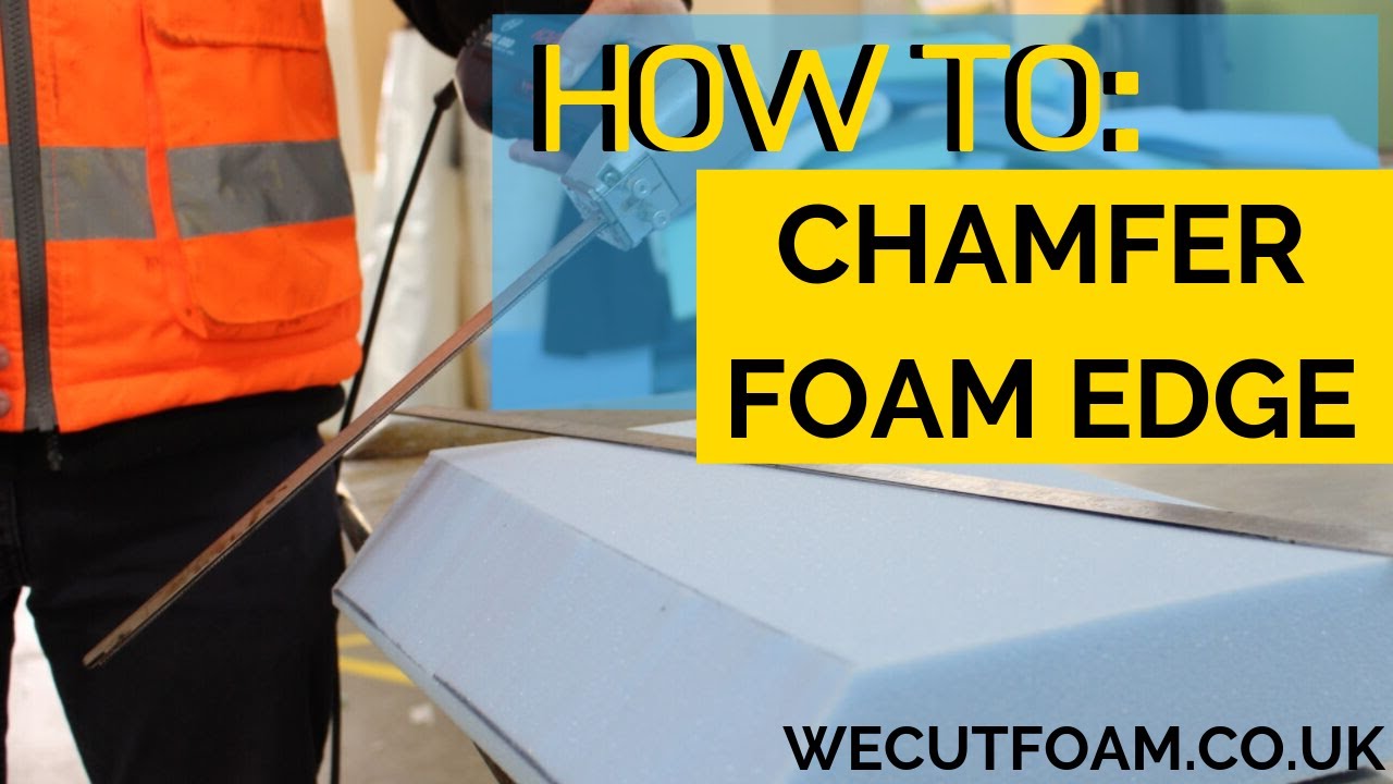 How To Cut Foam On A Chamfer / Angle (Boat Mattress)