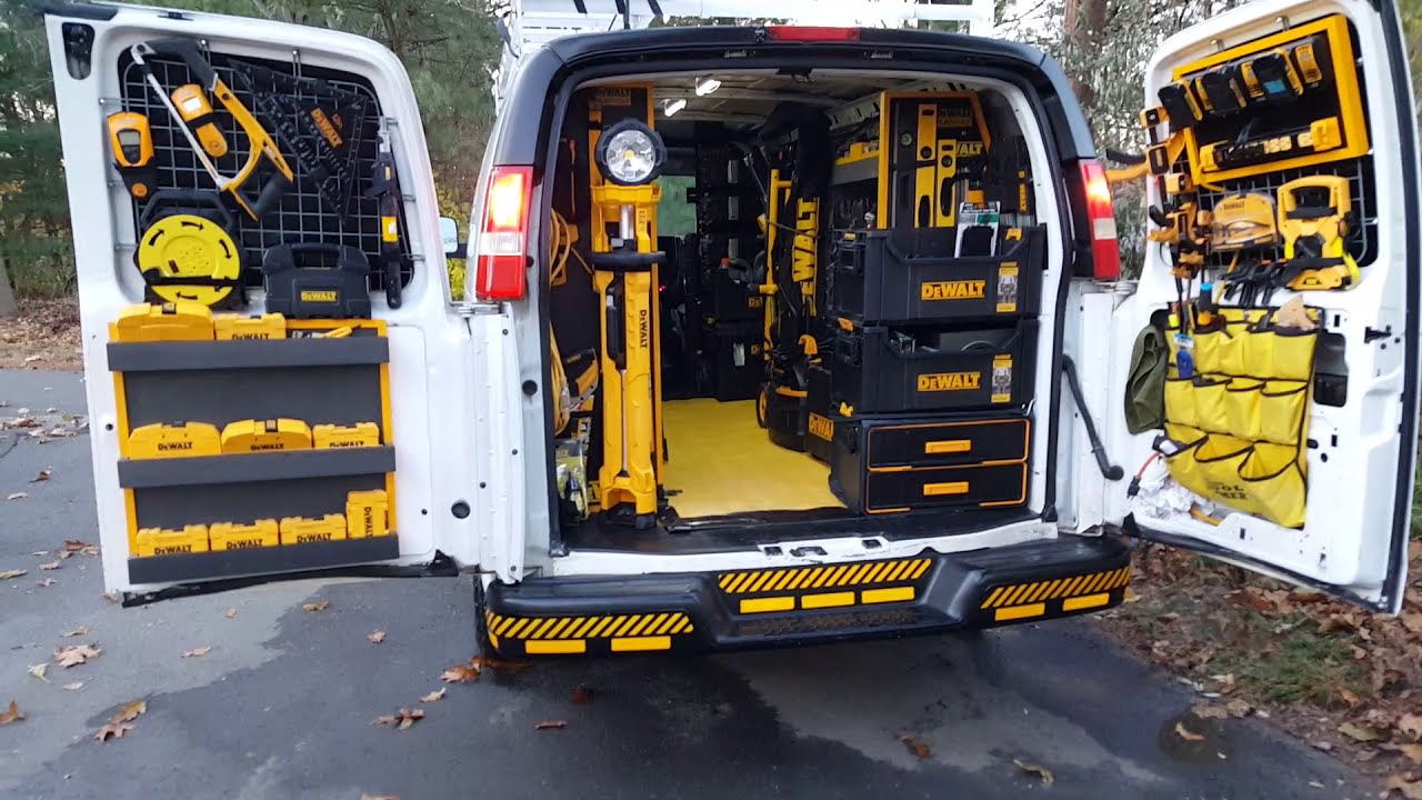 organized work van 2