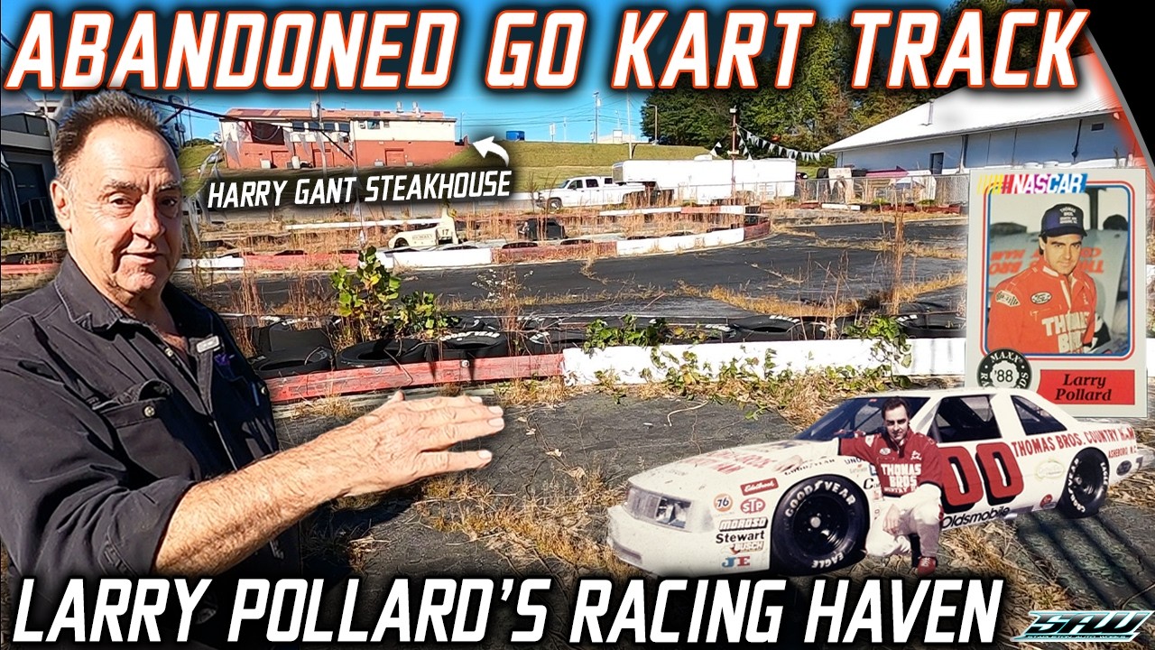 Larry Pollard's Abandoned Go Kart Track & Historic NASCAR Busch Series Collection