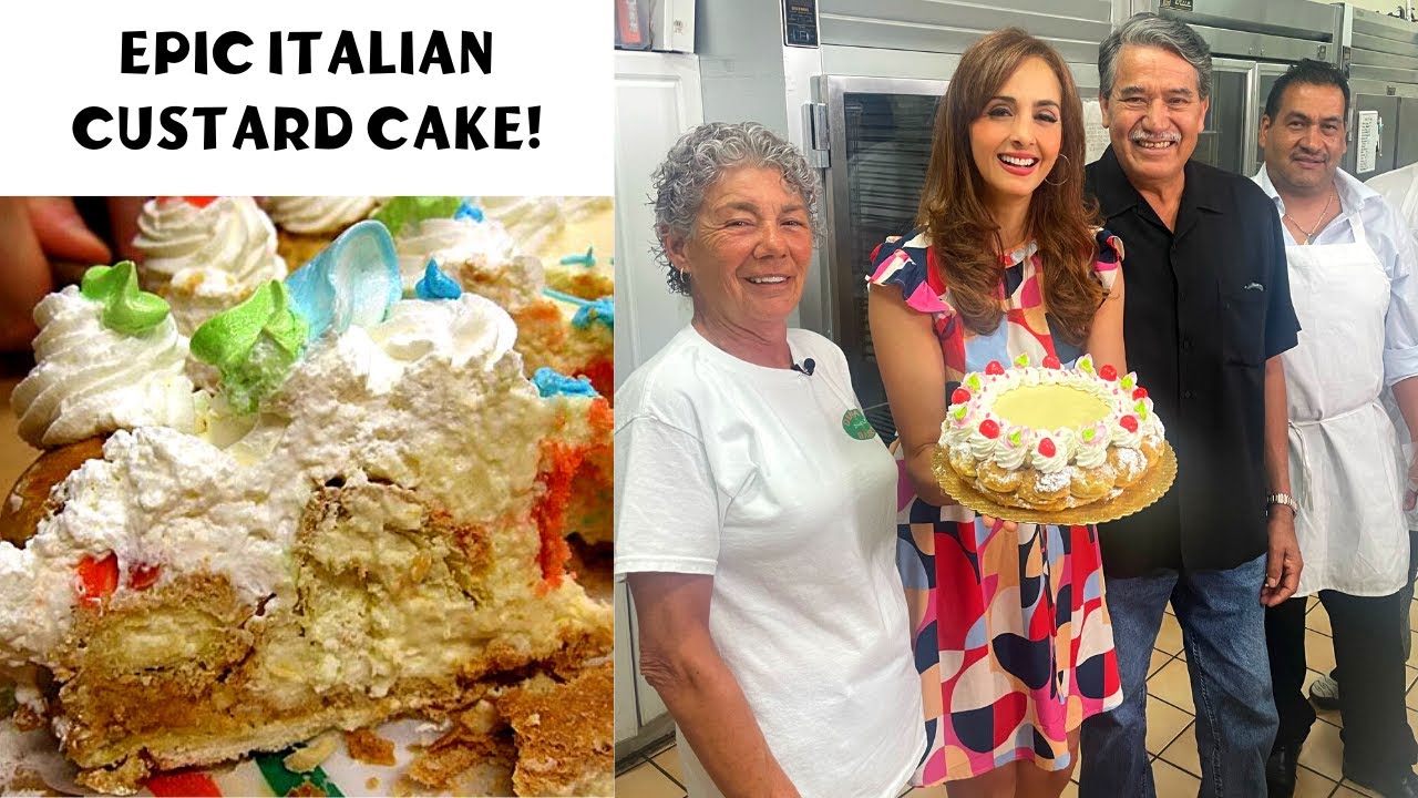 MY LATE GRANDFATHER'S FAVORITE CAKE- SEE HOW this ITALIAN MASTERPIECE is MADE! ST HONORE CAKE!