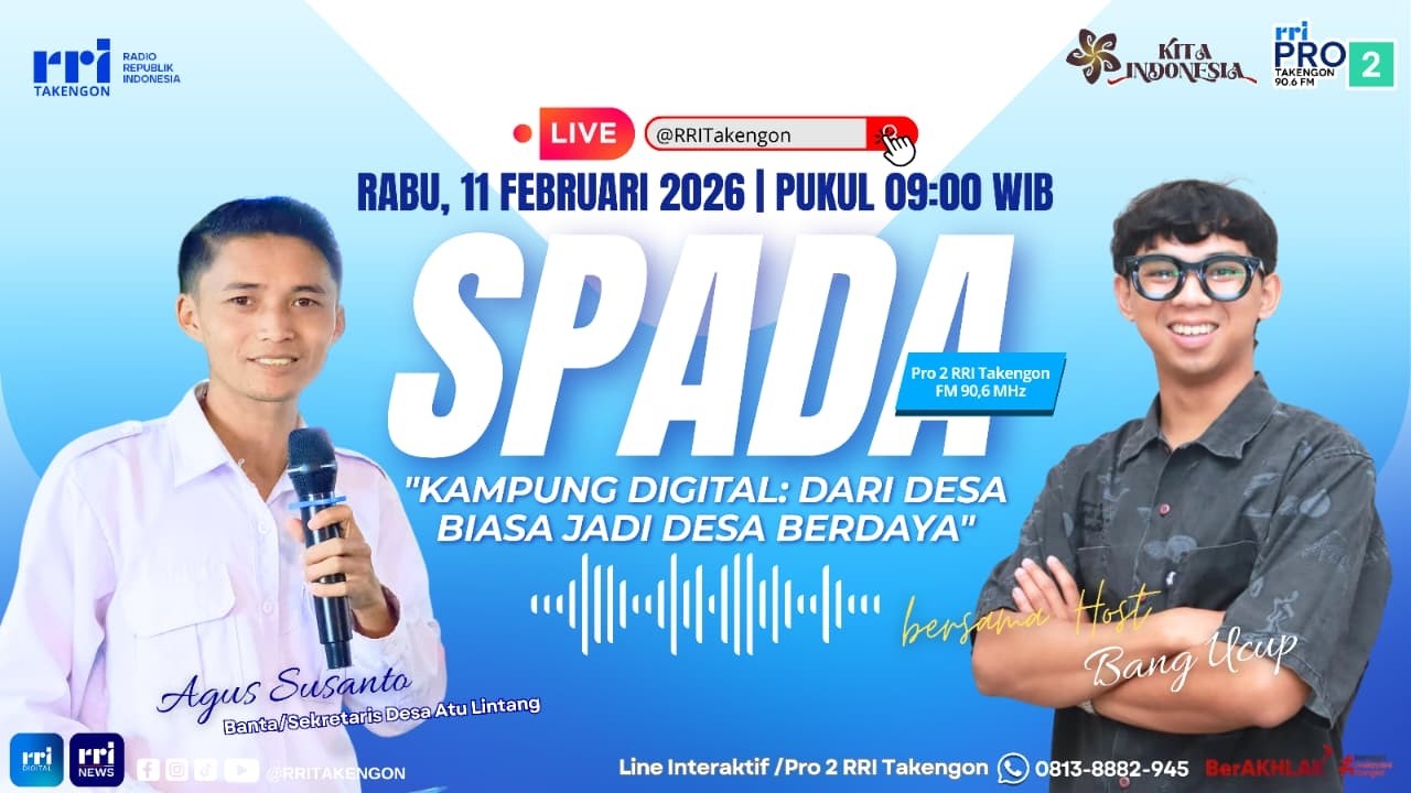 SPADA “KAMPUNG DIGITAL: DARI DESA BIASA JADI DESA BERDAYA”  || RABU, 11 FEBRUARI 2026