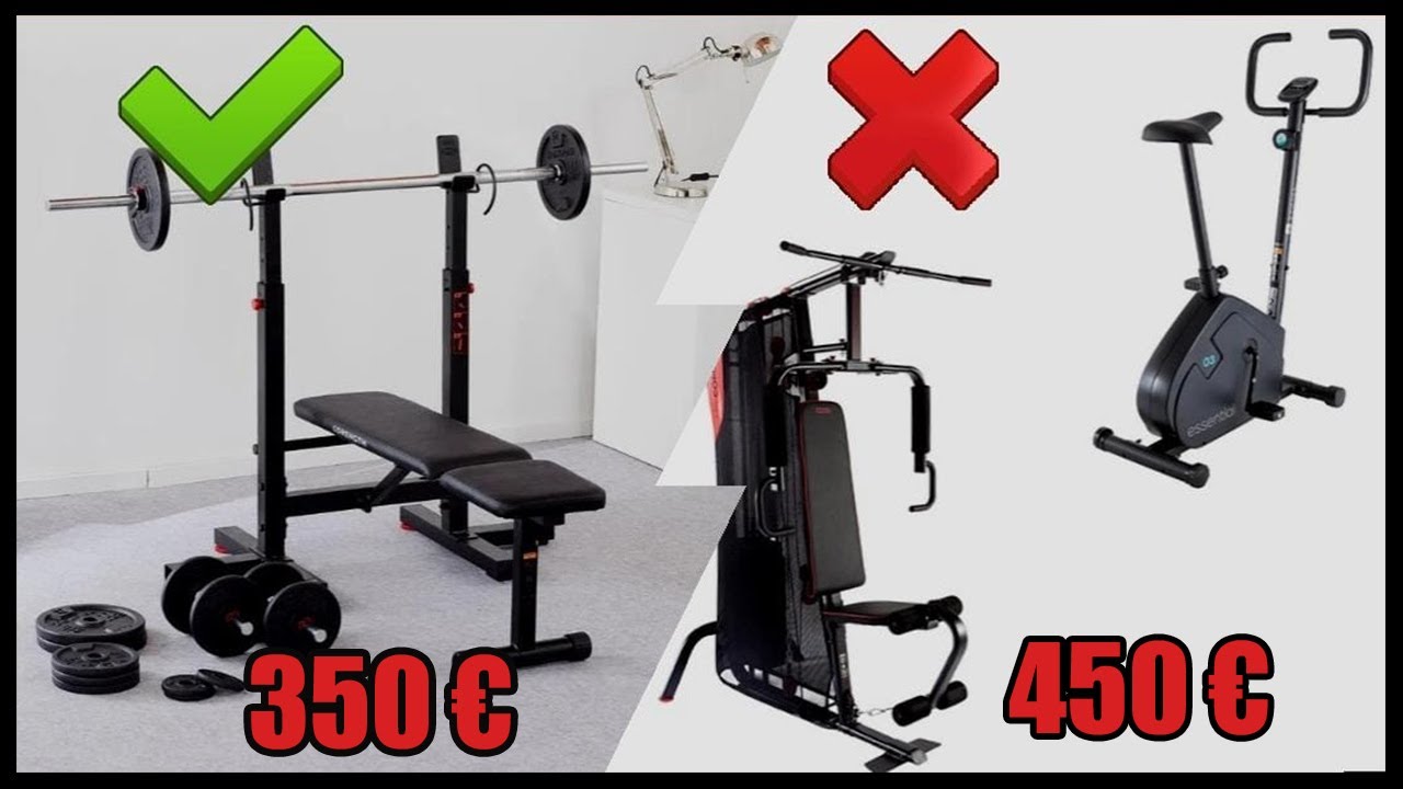💪Como MONTAR tu GIMNASIO◀️ en Decathlon por menos de 500€🏋🏻‍♂️
