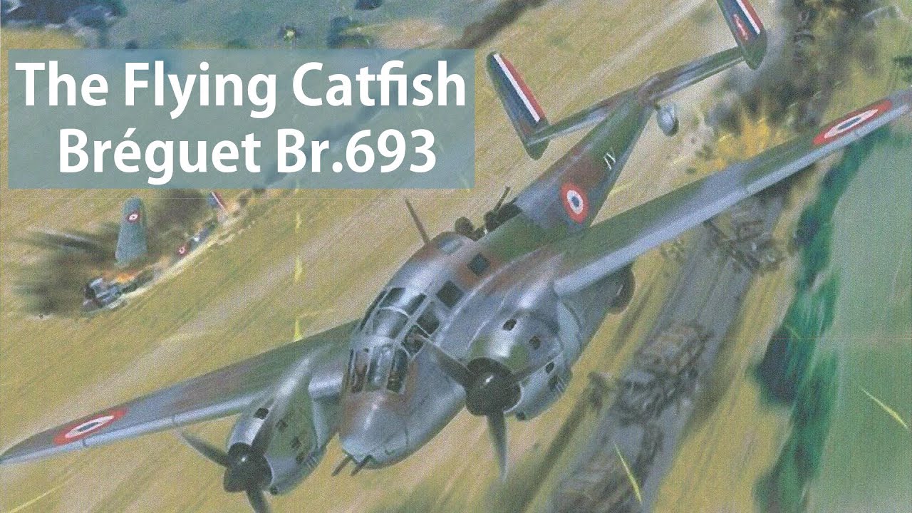 The Flying Catfish - the French Air Force Bréguet Br.693 AB2 Ground Attack Aircraft