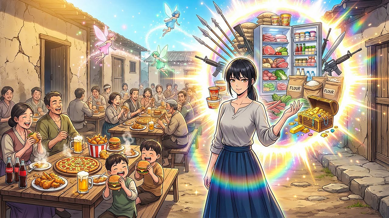 Fake Daughter, Lazy Wife, DOOMED ROLE—But She Came From APOCALYPSE With Magic Space to RULE