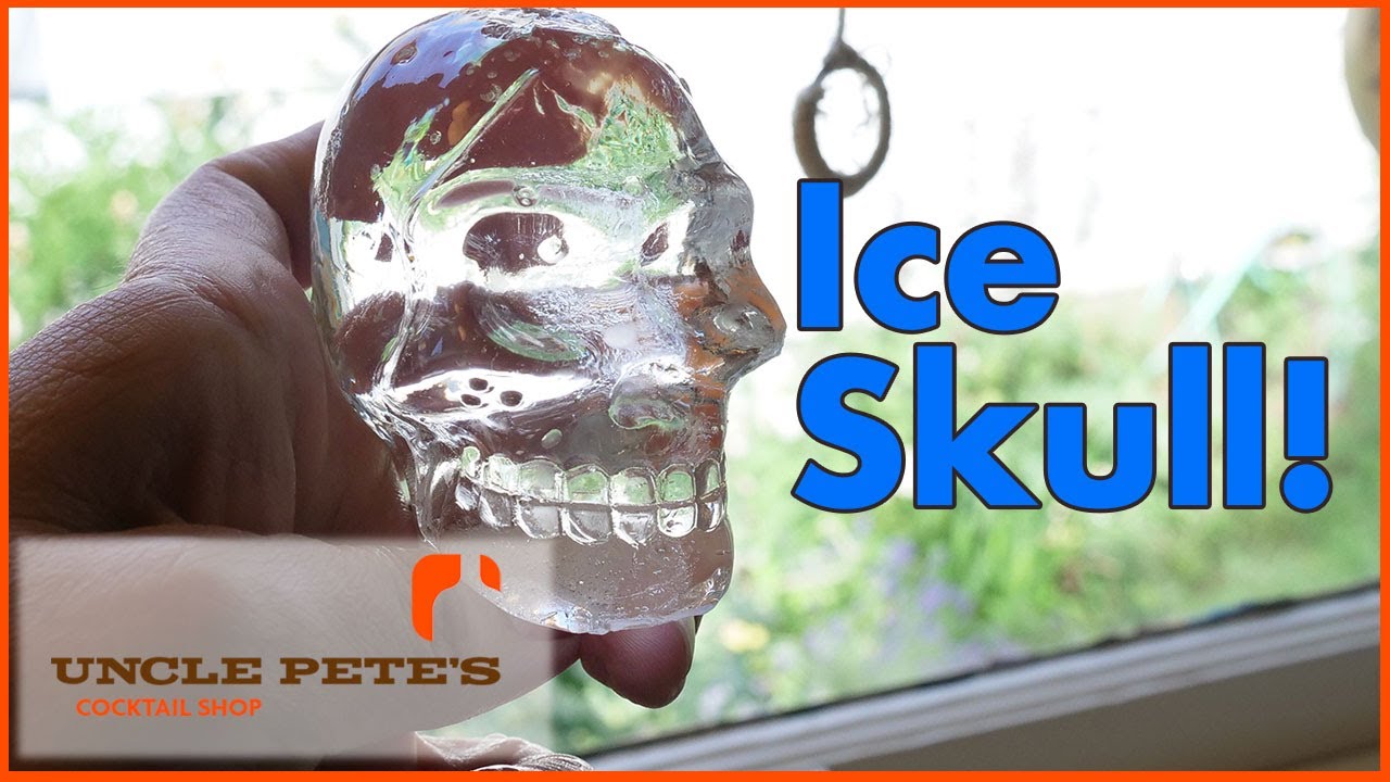 Ice Skull! | Home made silicone ice mold!