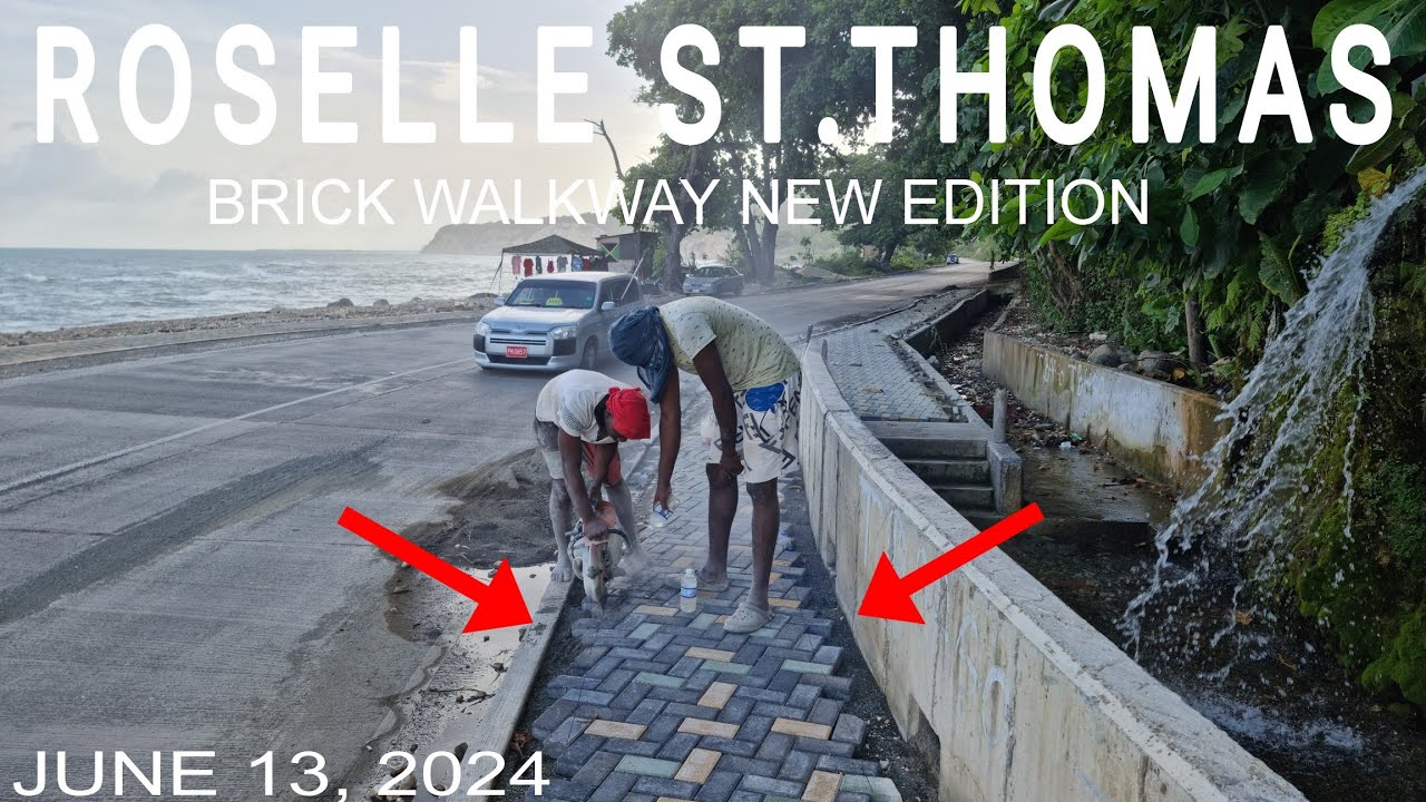 WOW!! NEVER EXPECTED TO SEE THIS AT ROSELLE WATERFALL SOUTHERN COASTAL HIGHWAY IMPROVEMENT PROJECT