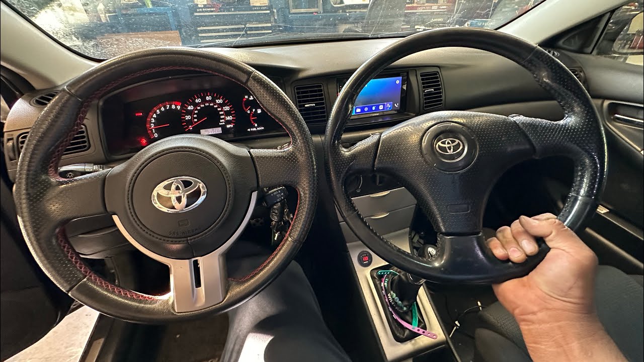 Как установить рулевое колесо Scion FR-S на Toyota Corolla / Matrix 2003–2008 годов выпуска