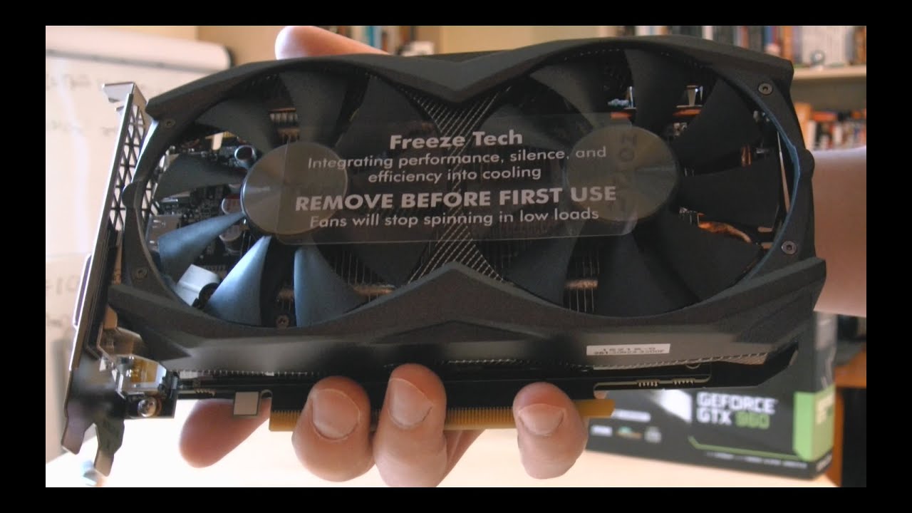 Quick Unboxing Zotac GeForce GTX 960 AMP 4GB (MKG.CS:GO.mATX) | 09.2015 - McSzakalTV