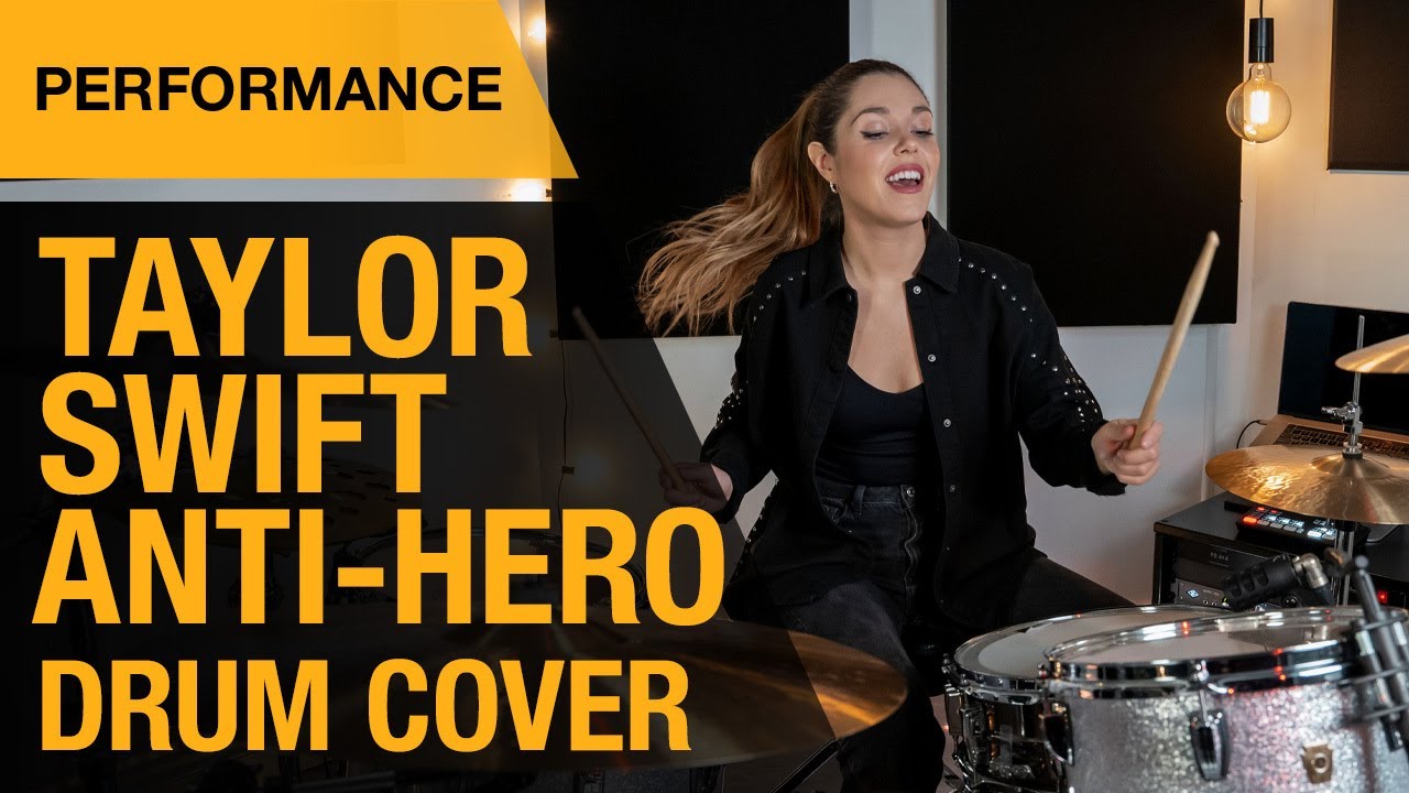 Taylor Swift - Anti Hero | Drum Cover | Domino Santantonio | Thomann