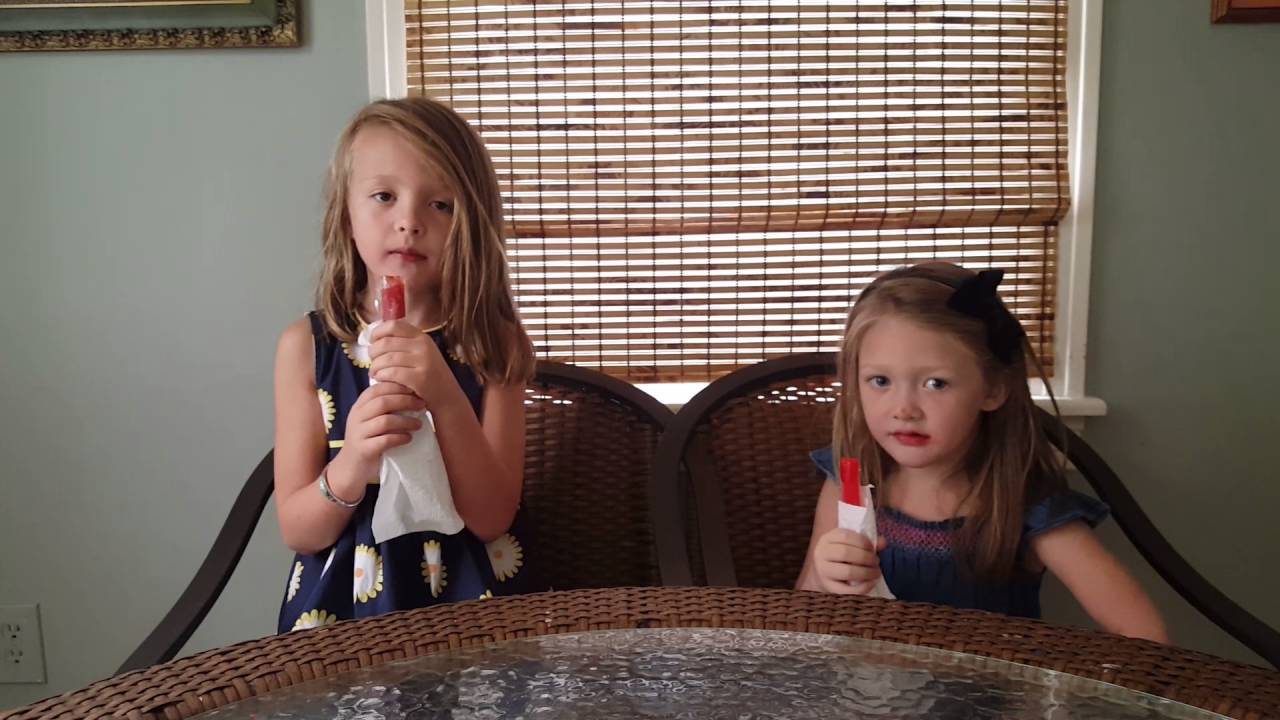 Sour popsicle vs icee popsicle challenge