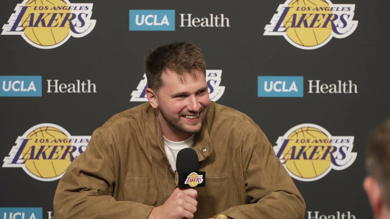 Luka Doncic Post Game Lakers vs Celtics 2/22/26