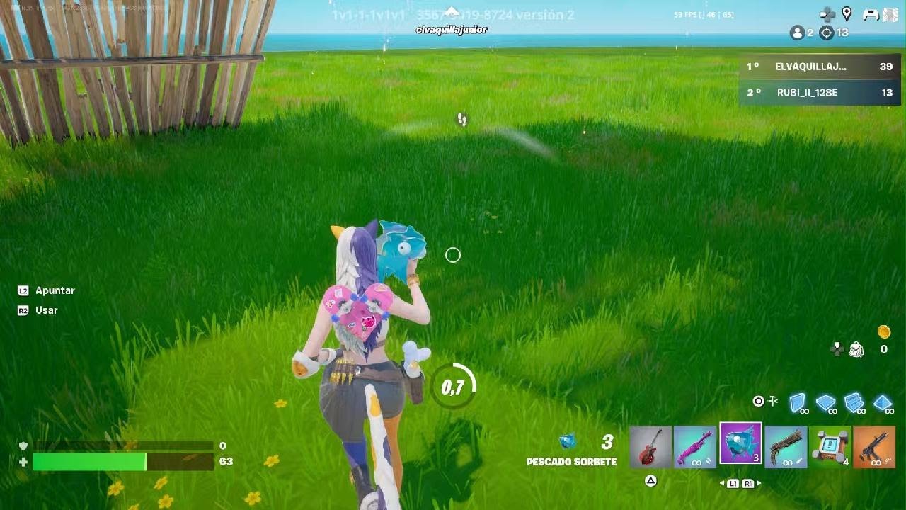 Fortnite con elvaquillajunior