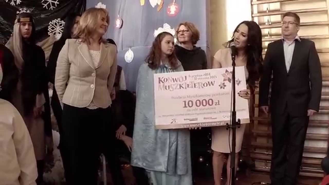 Justyna Steczkowska odwiedziła Specjalny Ośrodek Szkolno-Wychowawczy w Szczecinku