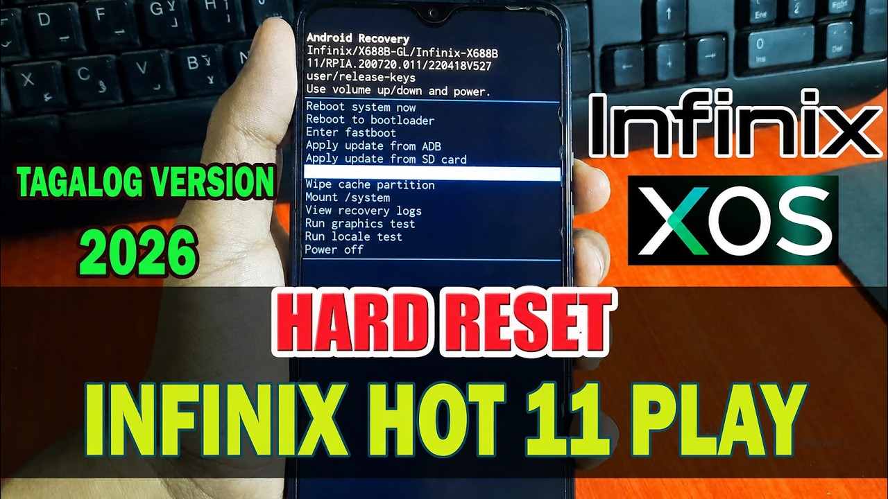 PAANO HARD RESET ANG INFINIX PHONE | TAGALOG TIPS 2023