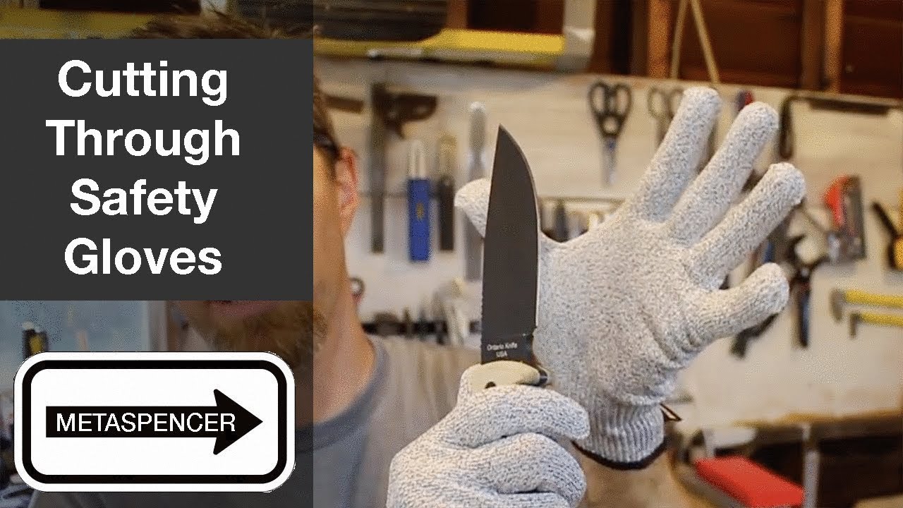 Cutting Through Cut Resistant Gloves
