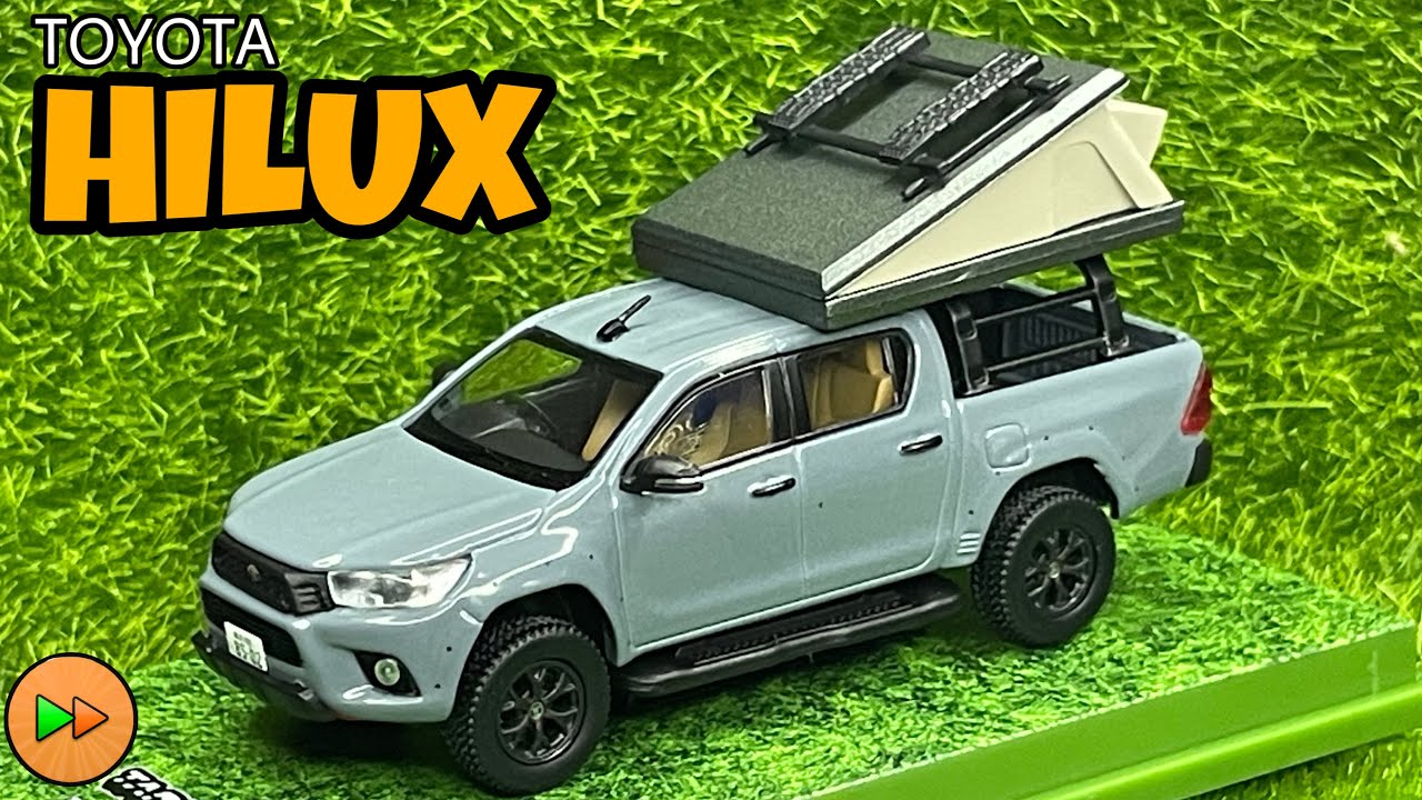 Unboxing the Tarmac Works Toyota Hilux with an Overland Setup [1/64]