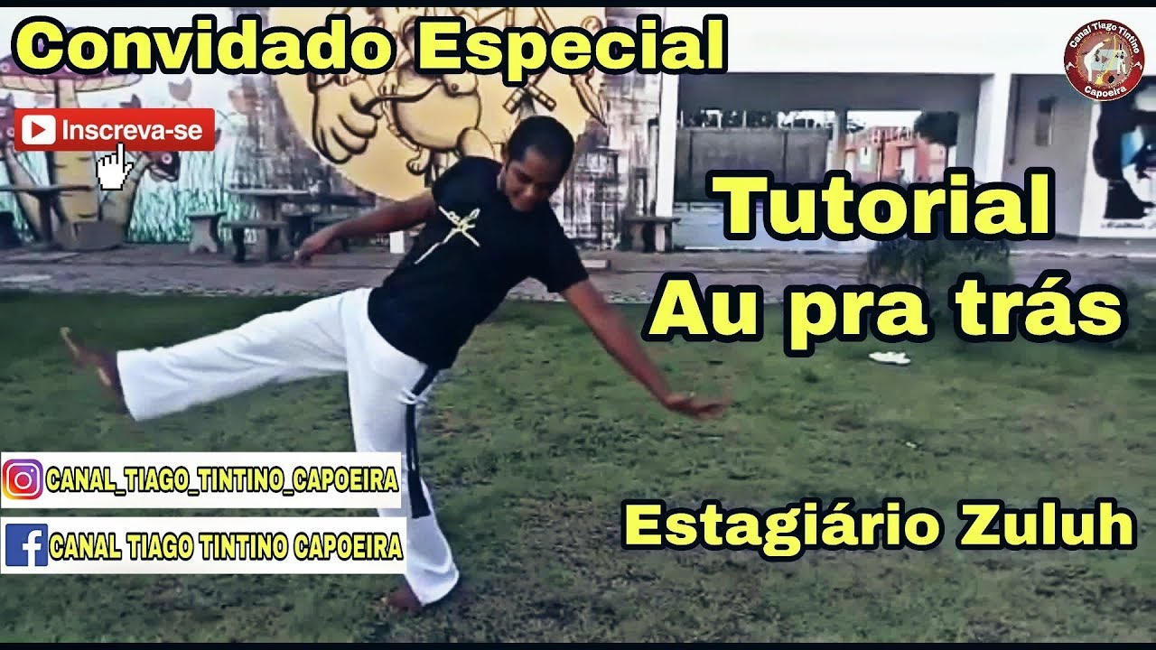 Capoeira Convidado especial Tutorial Au pra trás / Macaco em pé