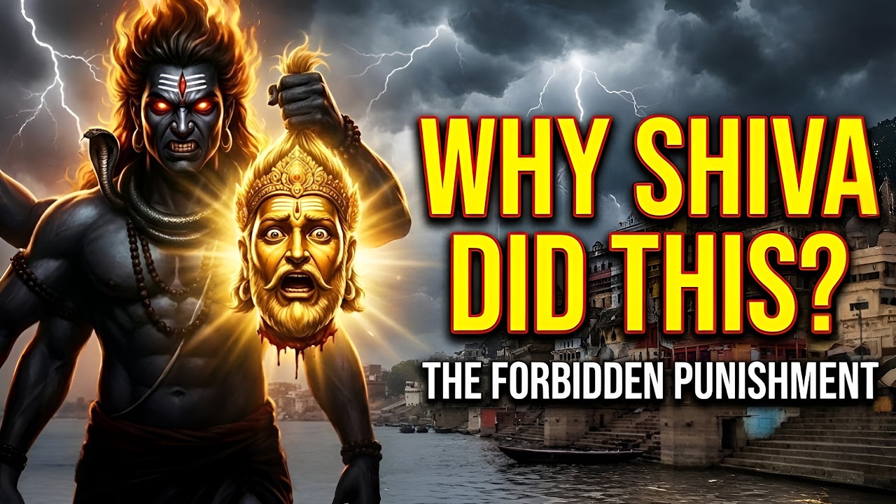 Why Shiva Cut Off Brahma's Head? The Darkest Punishment 😱😰