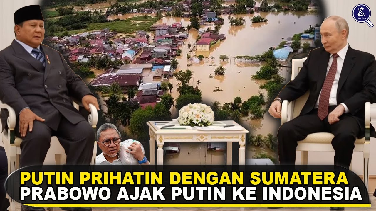 SAMPAIKAN BELASUNGKAWA SOAL BANJIR, PUTIN SIAP KE INDONESIA! Fakta Pertemuan Prabowo-Putin di Moskow