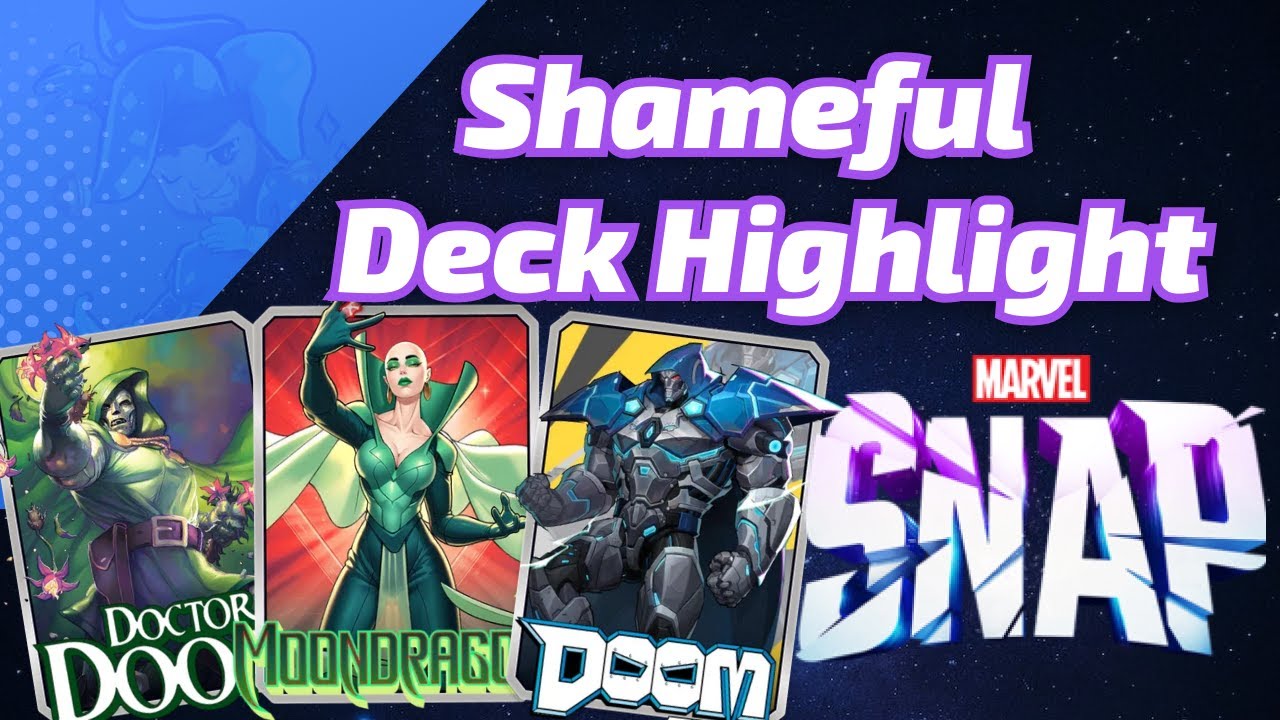 Having Fun with Moondragon Doctor Doom 2099 is my Greatest Shame | Marvel SNAP Deck Highlight