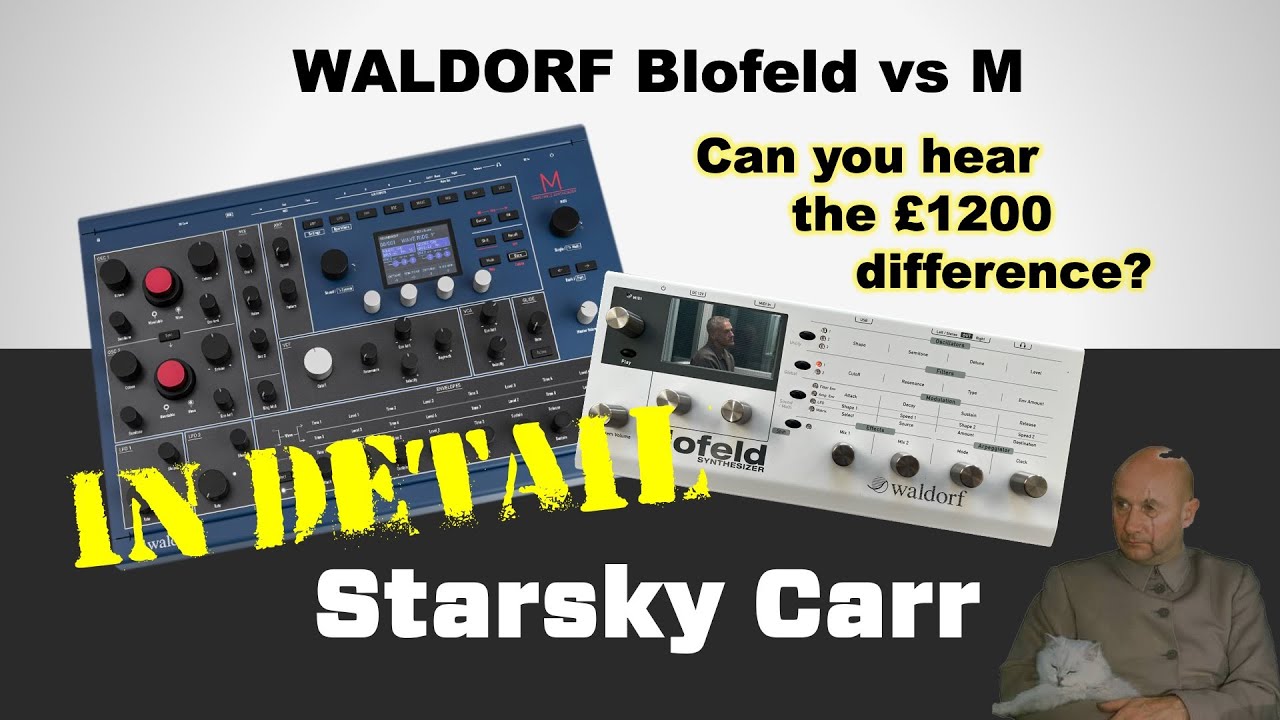 Почему Waldorf M стоит намного дороже, чем Blofeld?