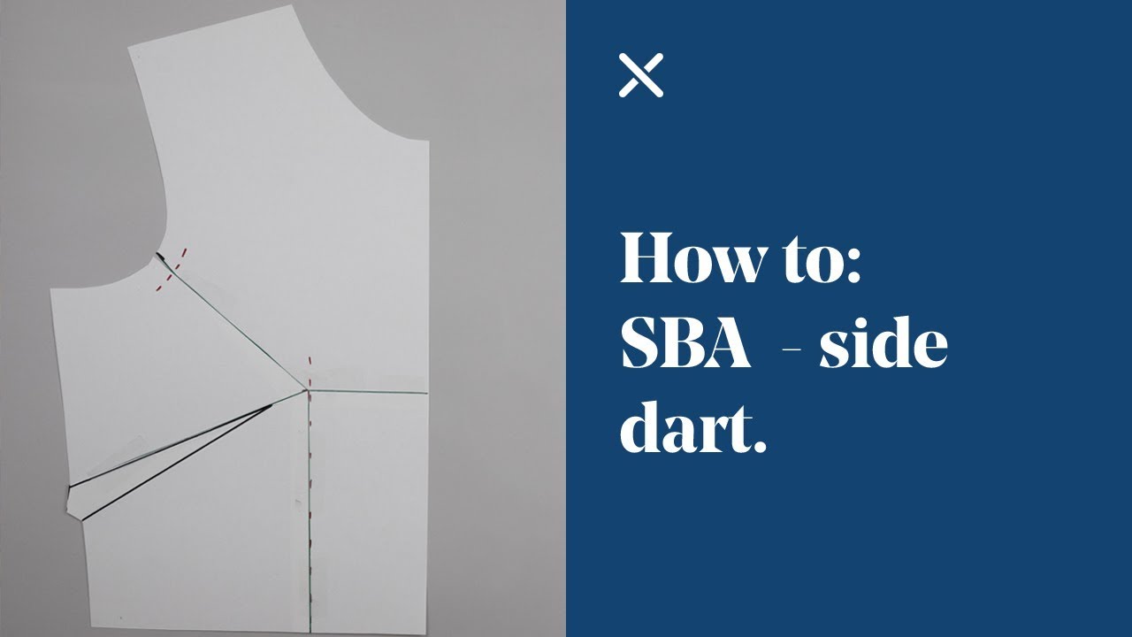 Как: понять базовую модель SBA — лиф с одной вытачкой (регулировка по обхвату груди)