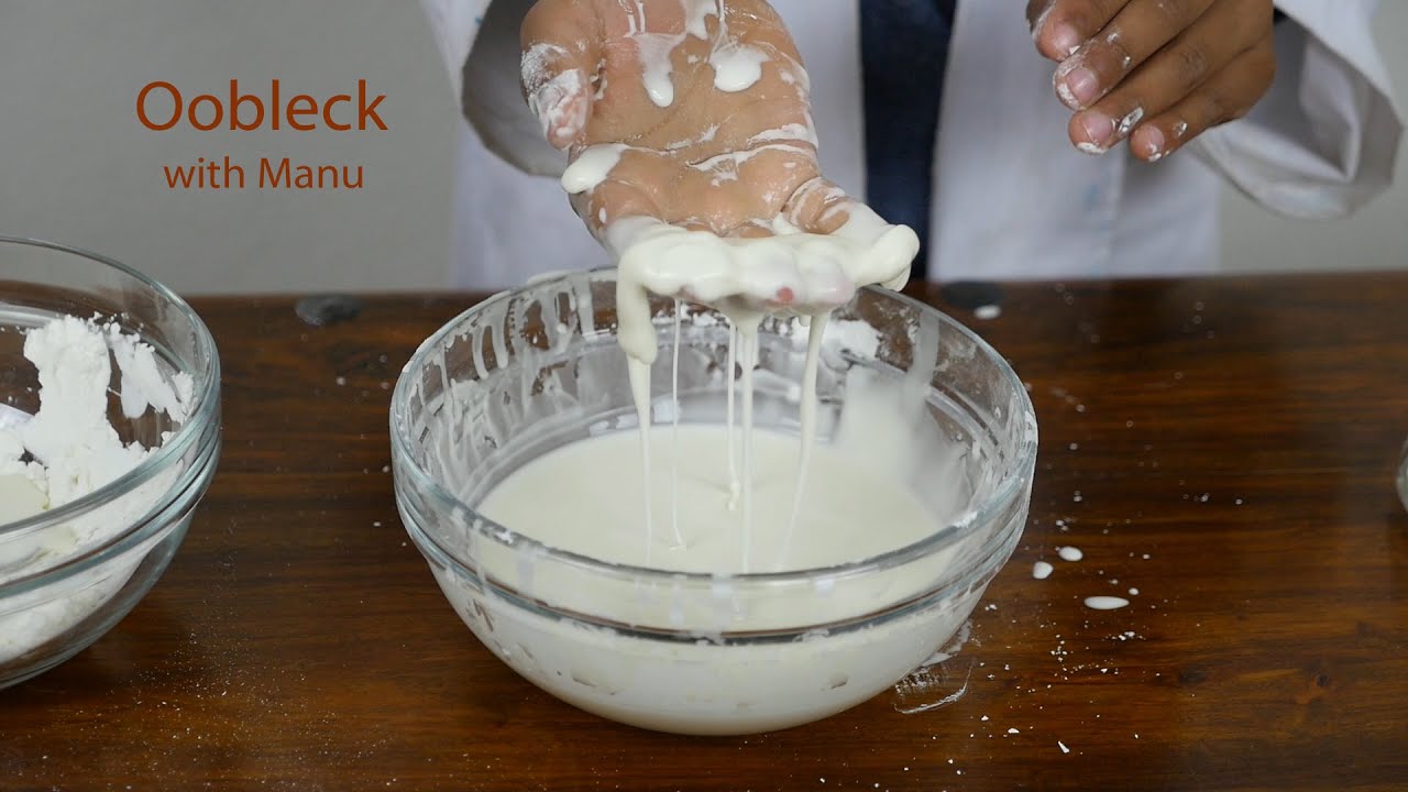 Science it with Manu - Oobleck