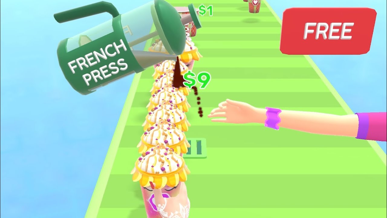 Coffee Stack - All Levels Gameplay Android, iOS
