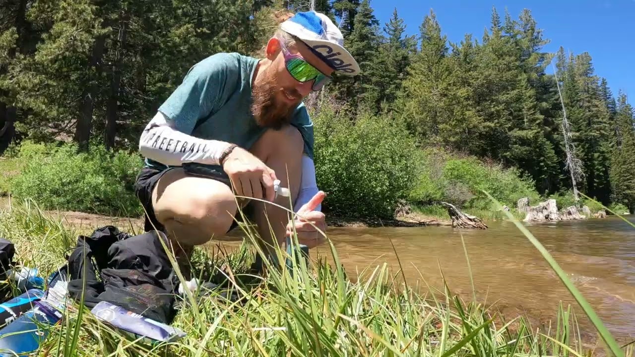 Using Salomon XA water filter