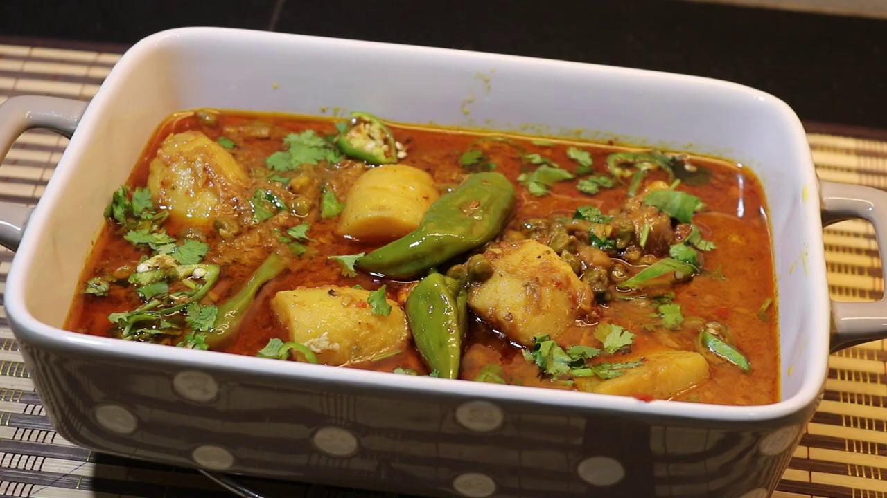 HOW TO MAKE  AALU CHOLIYA  CURRY #agrifoods #foodsagri #harachanasabzi #chickpeas #choliya #hara